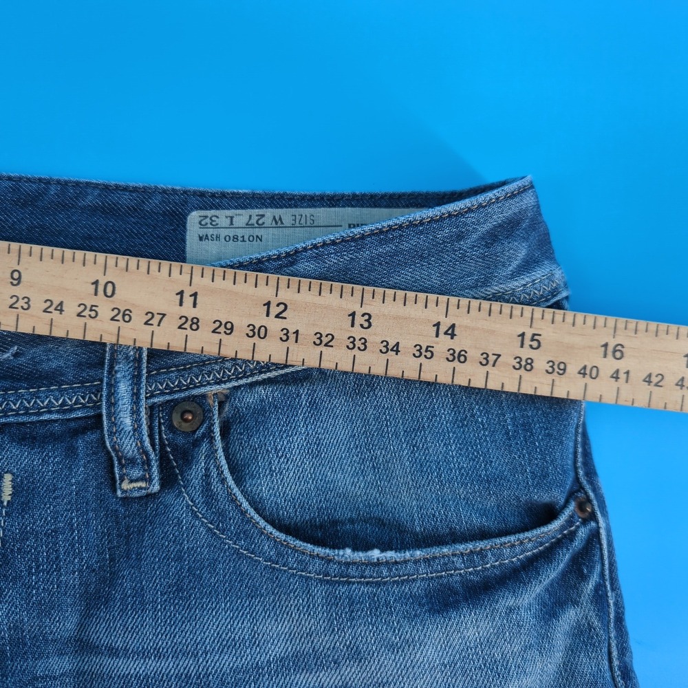 Diesel Lowky Regular-Straight Low Waist Jeans Wash 0810N Blue W27 L32 - Picture 8 of 16